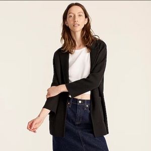 J. Crew Sophie Open Front Sweater Blazer Sz Small
